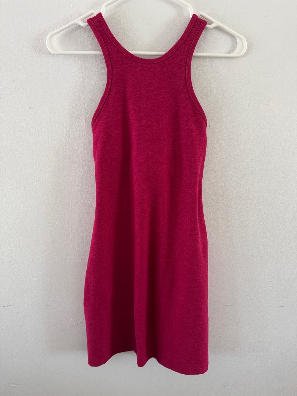 Beyond Yoga Women’s Spacedye Under Lock and Key Dark Pink Dress Sz S